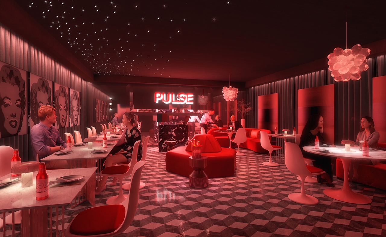 Xeus x Budweiser art experiential club, Shenzhen — Pulse A installation